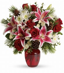 Winter Treasures Bouquet from Schultz Florists, flower delivery in Chicago